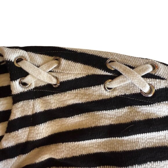 Jones New York XXL Coastal Chic Striped Sweater Nautical Rope Shoulder Detail - Picture 13 of 13